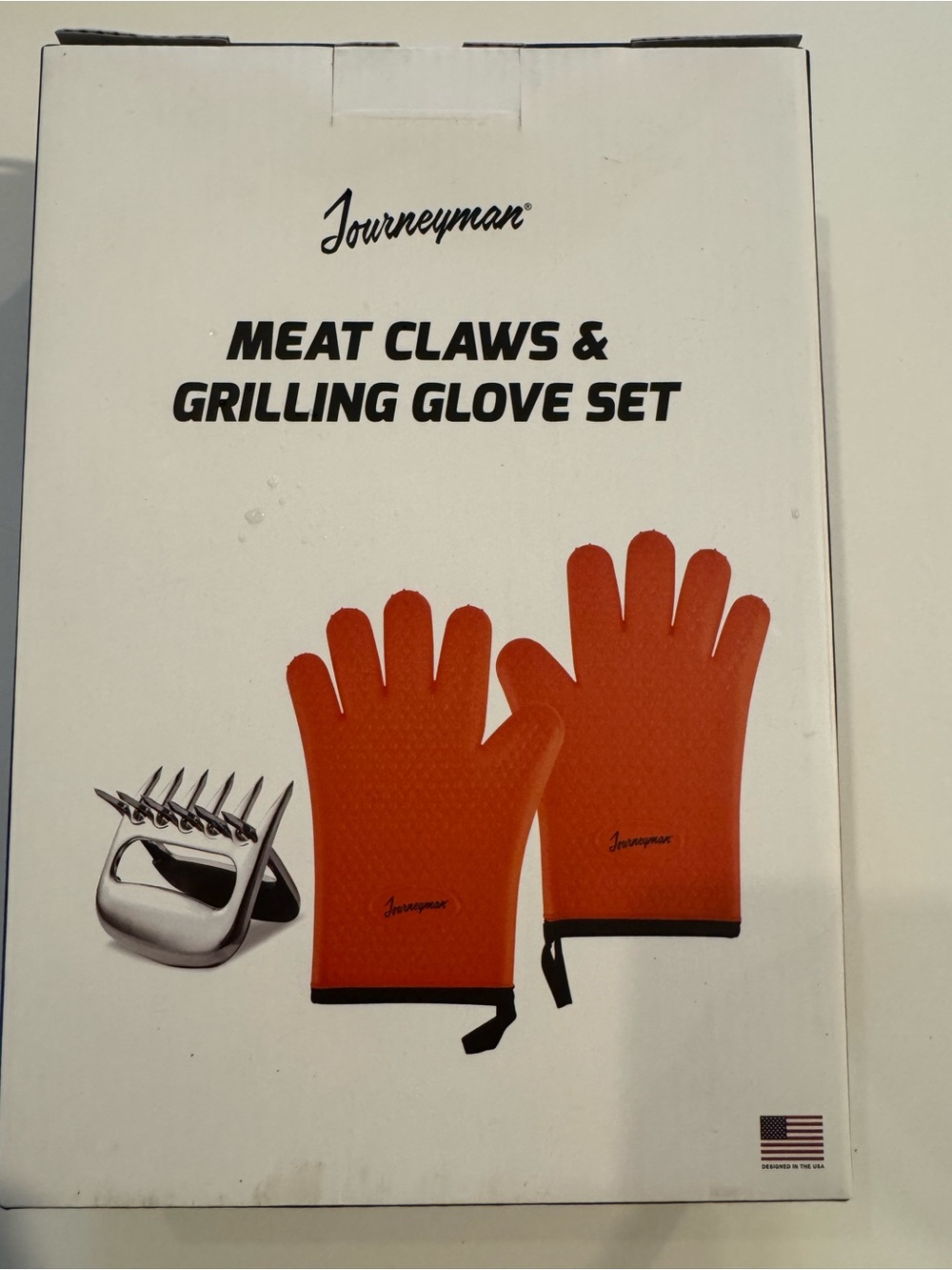 Orange Meat Claws & Grilling Glove Set